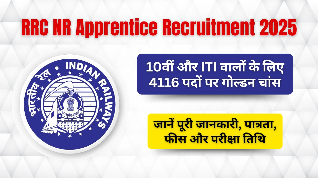 RRC NR Apprentice Recruitment 2025