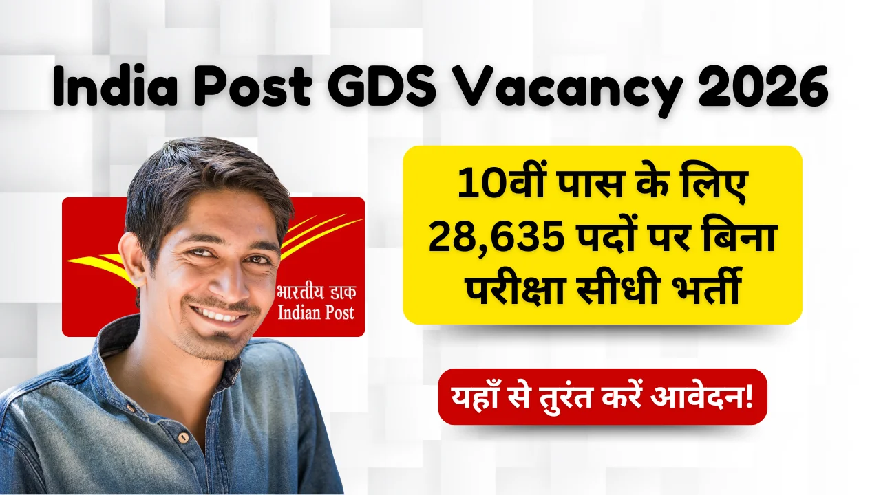 India Post GDS Vacancy 2026